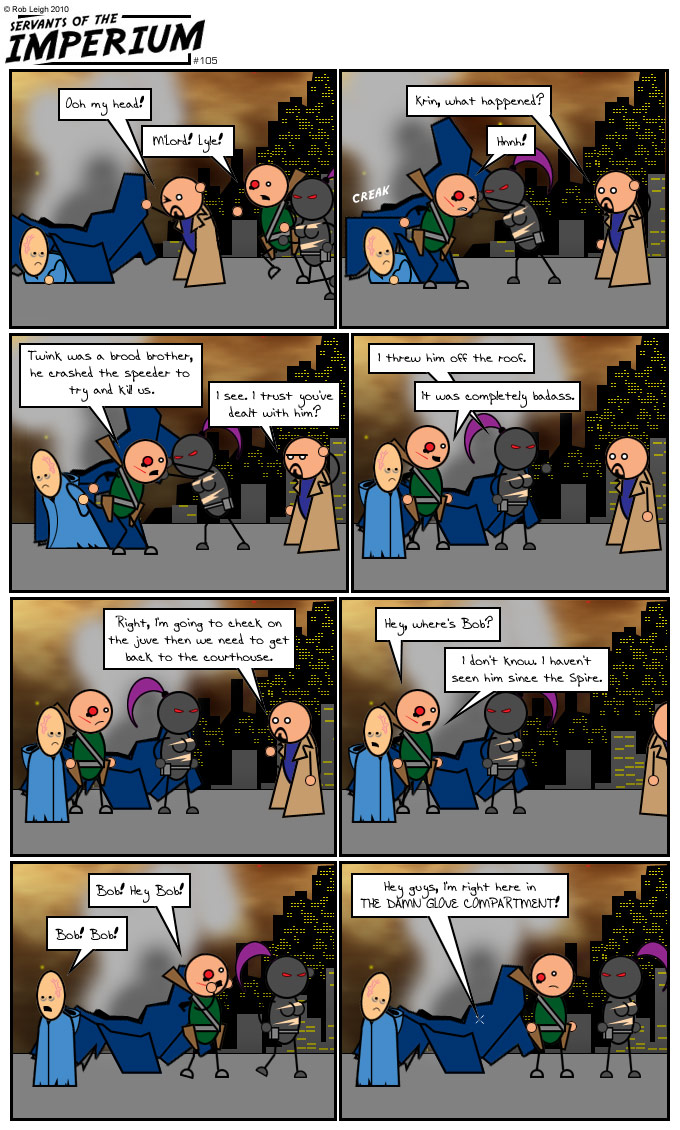 #105: Where's Bob?