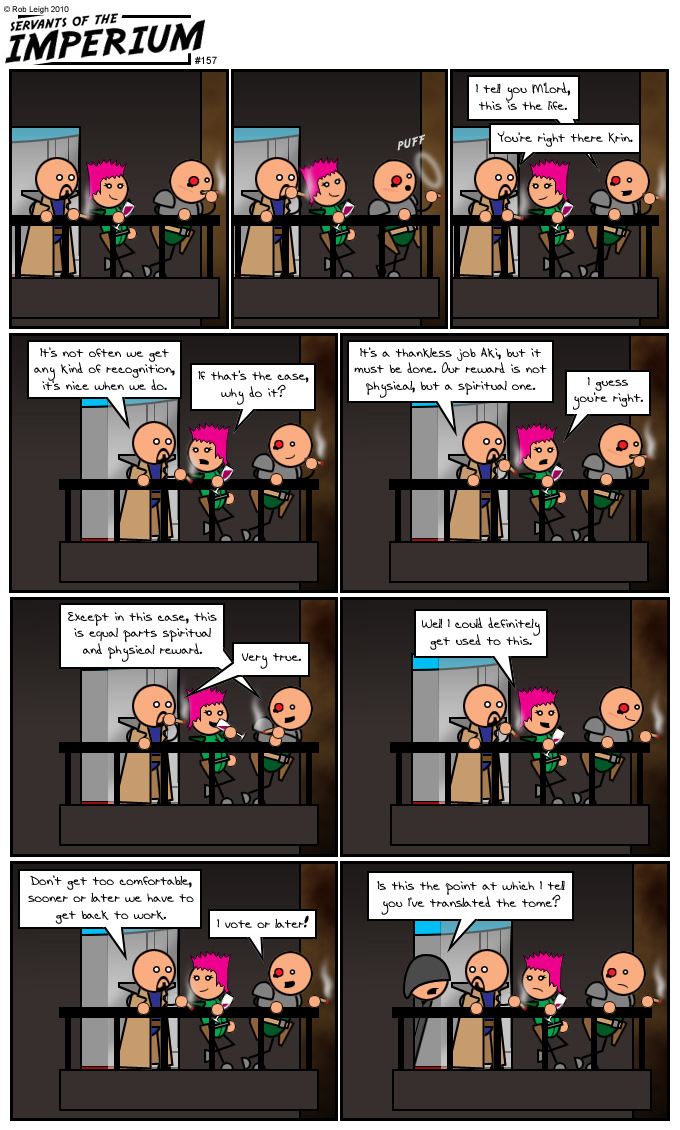 #157: Smoking causes heresy!