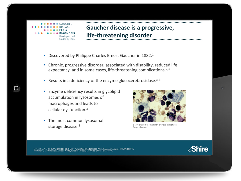 Gaucher early diagnosis